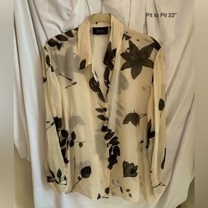 DANA BUCHMAN Silk Blouse